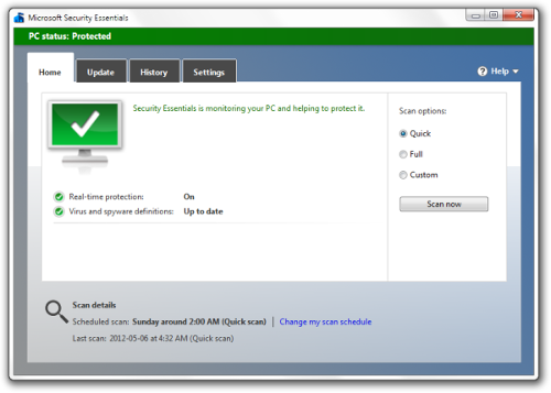 Microsoft Virenschutz: Die Microsoft Security Essentials
